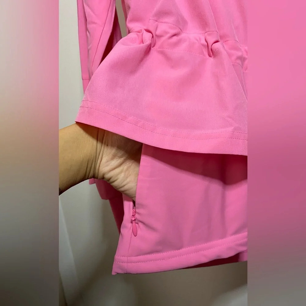 NWT Sweaty Betty Fast Lane Running Jacket Peony Pink Extra Small XS - Picture 9 of 16